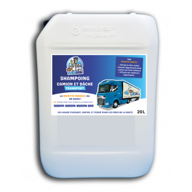Shampoing camion & bâches transport - 20L