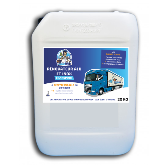 Rénovateur alu & inox camion - 20Kg