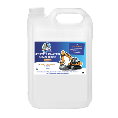 Nettoyant et brillanteur tableau de bord - 5L