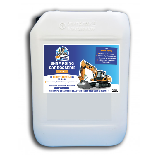 Shampoing carrosserie - 20L