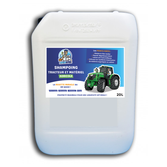 Shampooing Agricole du Dr Wash – Format Pratique, Efficacité Pro
