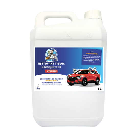 Nettoyant Tissus et moquettes - 5L