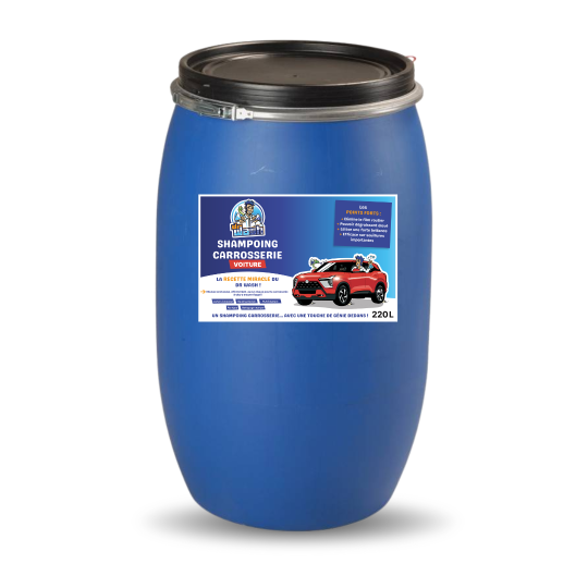 Shampoing carrosserie voiture - 220L