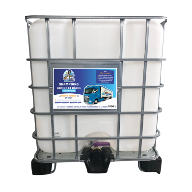 Shampoing camion et bâche - 1000L